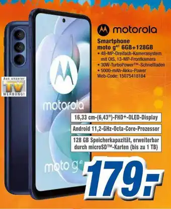 expert Octomedia Motorola smartphone moto g41 6gb+128gb Angebot