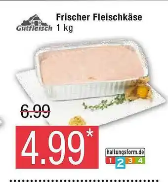 Marktkauf Gutfleisch frischer fleischkäse Angebot