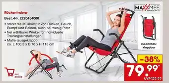 Netto Marken-Discount Maxxmee rückentrainer Angebot