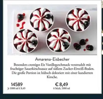 Eismann Amarena-eisbecher Angebot