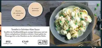 Eismann Tortellini in schinken-käse-sauce Angebot