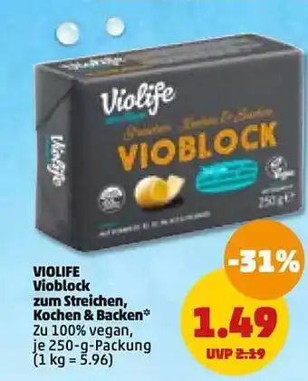 PENNY Violife vioblock zum streichen kochen & backen Angebot