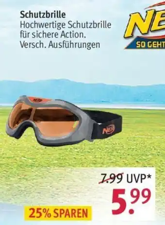 Rossmann Schutzbrille Angebot