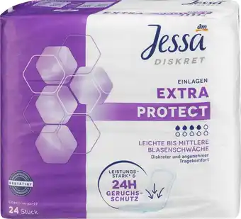 dm drogerie Jessa diskret einlagen extra protect Angebot