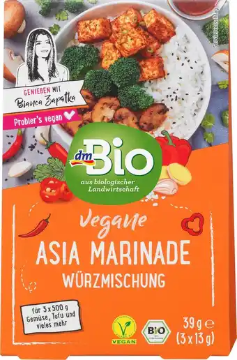 dm drogerie Dmbio vegane asia marinade würzmischung Angebot