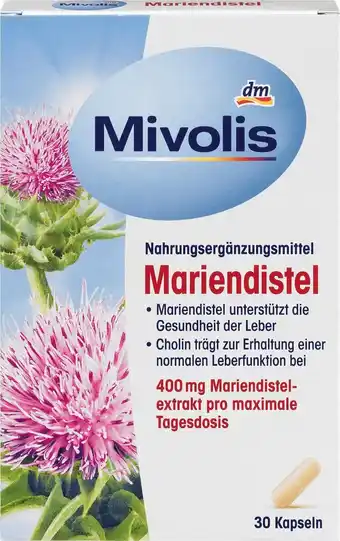 dm drogerie Mivolis mariendistel, 30 kapseln Angebot