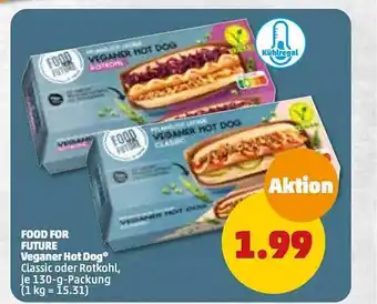 PENNY Food for future veganer hot dog Angebot