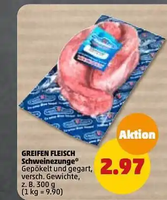 PENNY Greifen fleisch schwienzunge Angebot