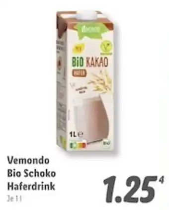 Lidl Vemondo Bio Schoko Haferdrink 1 L Angebot