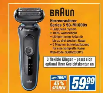 expert Octomedia Braun herrenrasierer series 5 Angebot