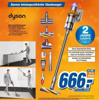 expert Octomedia Dyson akkuhandstaubsauger v15 detect absolute Angebot