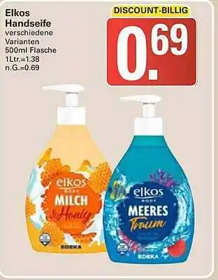 WEZ Elkos handseife Angebot