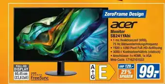 expert Octomedia Acer monitor Angebot