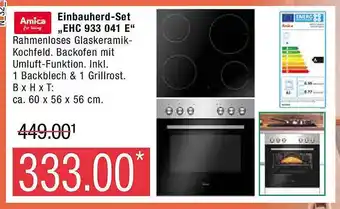 Marktkauf Amica einbauherd-set ehc 933 041 e Angebot