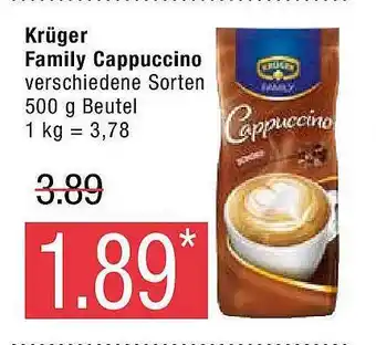 Marktkauf Krüger family cappuccino Angebot