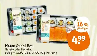 tegut Natsu Sushi Box 235/240g Angebot