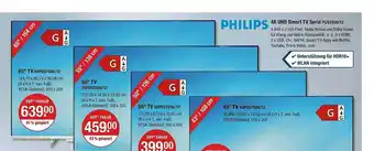 V Markt Philips 4k uhd smart tv serie Angebot