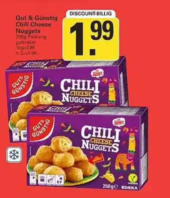 WEZ Gut & günstig chili cheese nuggets Angebot