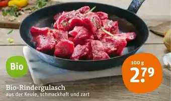 tegut Bio-Rindergulasch 100g Angebot