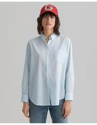 GANT Gant relaxed fit bluse im vichy-karo Angebot