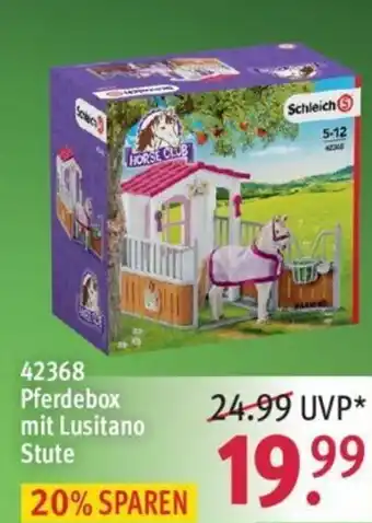 Rossmann 42368 Pferdebox mit Lusitano Stute Angebot