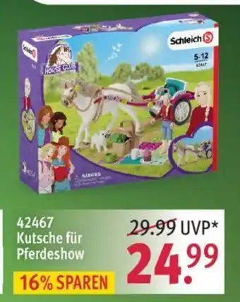 Rossmann 42467 Kutsche für Pferdeshow Angebot