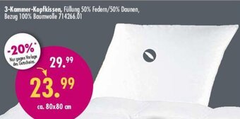 Möbel Boss 3 Kammer Kopfkissen Angebot