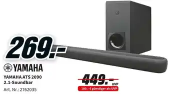 MediaMarkt Yamaha ATS 2090 2.1 Soundbar Angebot