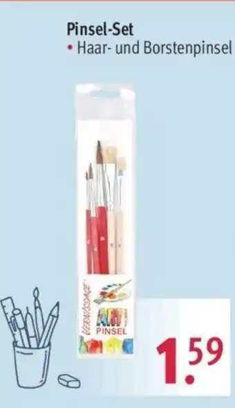 Rossmann Pinsel Set Angebot