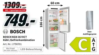 MediaMarkt Bosch KGN 36 VICT Kühl/Gefrierkombination Angebot