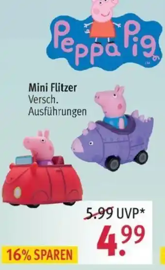 Rossmann Peppa Pig Mini Flitzer Angebot