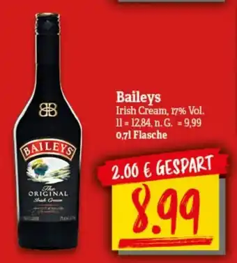 nah & gut Baileys Irish Cream 0,7 L Flasche Angebot