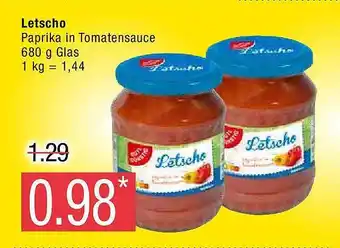 Marktkauf Letscho gut & günstig Angebot