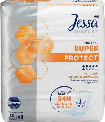 dm drogerie Jessa diskret einlagen super protect Angebot