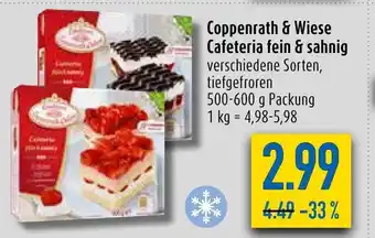 diska Coppenrath & Wiese Cafeteria fein & sahnig 500-600g Angebot