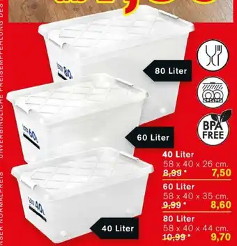 KODi Aufbewahrungsbox 40L Angebot