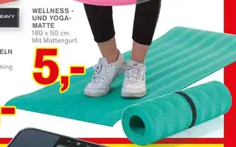 KODi Welness- u. Yogamatte 180*50 Angebot