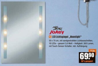 V Baumarkt Jokey LED Lichtspiegel Moonlight Angebot