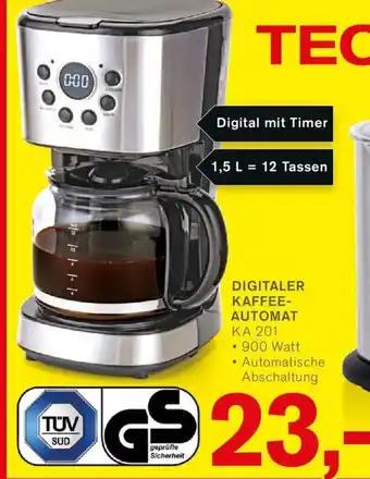 KODi TecTro Digitaler Kaffeeautomat | KA201 Angebot