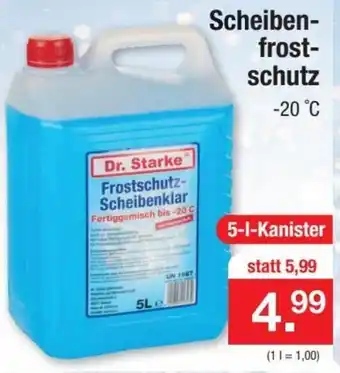 Zimmermann Scheibenfrostschutz 5 L Kanister Angebot