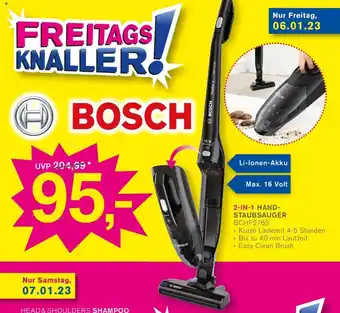 KODi BOSCH Handstaubsauger 2-in-1 l BCHF216S Angebot