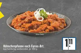 E-Center Hähnchenpfanne nach gyros-art Angebot