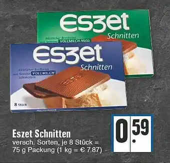 E-Center Eszet schnitten Angebot