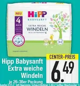 E-Center Hipp babysanft extra weiche windeln Angebot