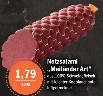 Aktiv Irma Netzsalami Mailänder Art 100 g Angebot