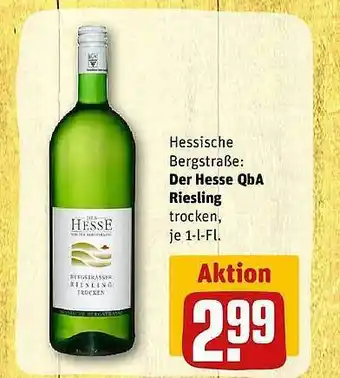 REWE Der hesse qba riesling Angebot