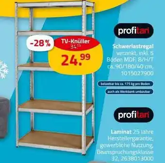 ROLLER Profitan schwerlastregal, laminat Angebot