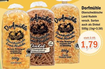 Aktiv Irma Dorfmühle Oberschwäbische Land Nudeln Angebot