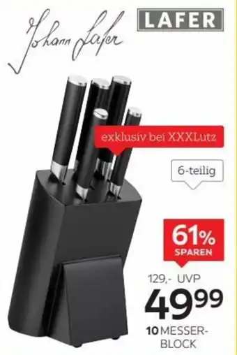 XXXLutz Lafer Messerblock Angebot