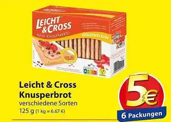 Famila Nord Ost Leicht & cross knusperbrot Angebot